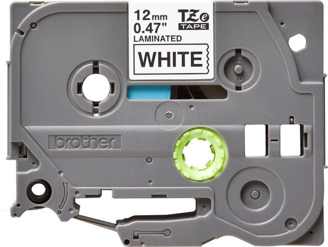 Brother TZe-231 P-touch Schriftbandkassette, Schwarz auf Weiß, Breite: 12 mm, Länge: 8 m - Bild 1