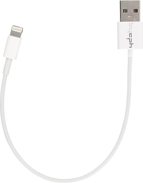 Apple USB 2.0 Ladekabel mit Lightning Connector auf USB-A in Weiß, Länge: 0,2 m - Bild 1