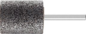 PFERD TOOLS INOX Schleifstift Zylinder für Edelstahl, Farbe Grau, Durchmesser: 32 mm, Höhe: 40 mm, Schaft-Durchmesser: 6 mm - Bild 1