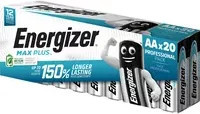 Energizer Max Plus AA Mignon Alkaline Batterien 1,5V 20er Packung - Bild 2