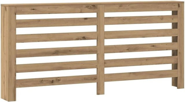 vidaXL Heizkörperverkleidung in Artisan-Eiche mit Latten-Design, Farbe: Braun, B/T/H: 175 x 20 x 82 cm - Bild 1
