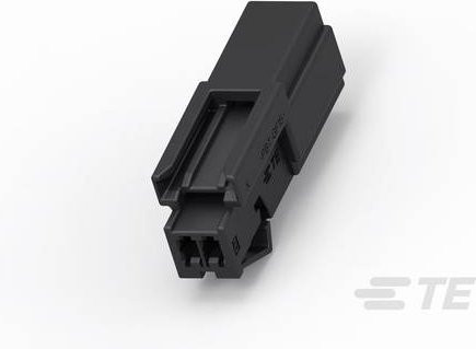 TE Connectivity Leiterplattensteckverbinder Schwarz mit 2,54 mm Rastermaß - Bild 1