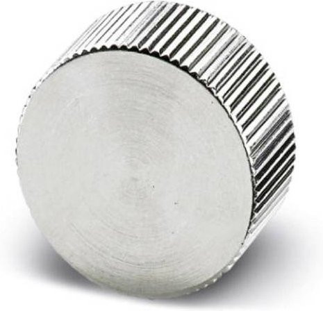 Phoenix Contact Sensor-Aktor-Schutzkappe M17 aus Metall in Silber, 10 Stück - Bild 1
