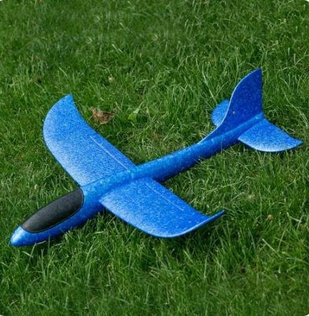 Binchi Outdoor Product Schaumstoff Flugzeugmodell, blau, ab 3 Jahren - Bild 1