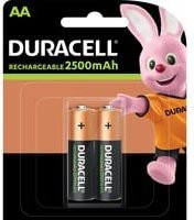 Duracell PreCharged Mignon AA Akku NiMH 1.2V Multicolor 2er-Pack - Bild 1
