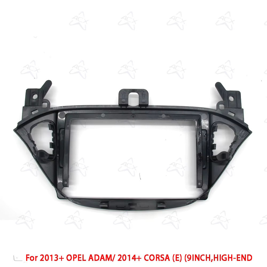 9-Zoll Android Autoradio Frontblende für Opel Adam und Corsa E inklusive Kabel und Canbus-Dekodierung, Schwarz - Bild 2