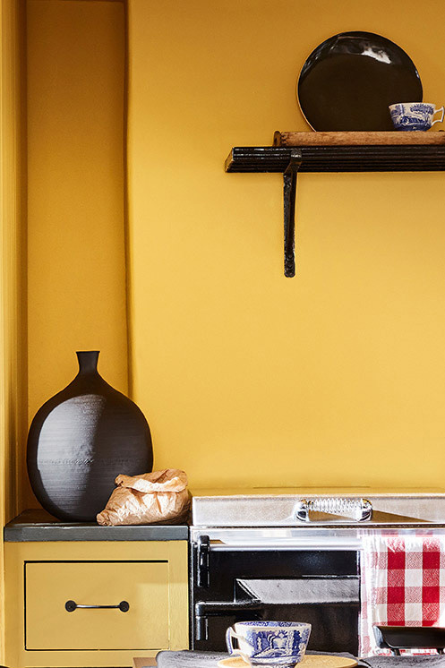 Little Greene Intelligent Eggshell Wandfarbe Giallo 337 Gelb 2,5 l - Bild 2