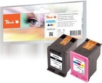 Peach HP 300 XL Tintenpatronen Set Schwarz und Multicolor für HP DeskJet D 1600, D 1658, D 1660 (ersetzt CC641EE, CC644EE) - Bild 1