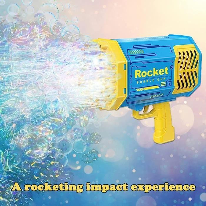 LG-EXPRO Seifenblasenpistole Bazooka-Blaster Blau und Weiß - Bild 2