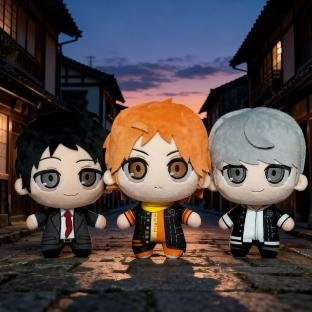 Yiran Health & Beauty Toru Adachi Yu Narukami Yosuke Hanamura Baumwollpuppe, Plüsch, 15cm - Bild 1
