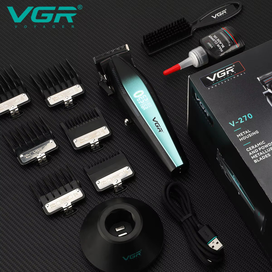 VGR V-992 V-270 Haarschneider für Herren, blau, mehrfarbig - Bild 3