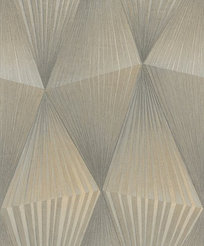 Rasch Selbstklebende Vliestapete Cairo Grau mit geometrischem Abstract-Muster, B: 0,53 m x L: 6 m - Bild 2