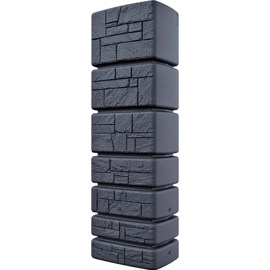 Waterform Zisterne Tower Stone Regentonne in Anthrazit mit 350 l Fassungsvermögen - Bild 2