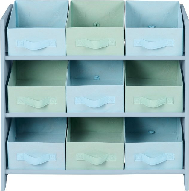 LIVARNO Kinder Aufbewahrungsregal für das Kinderzimmer, Blau, B/T/H: 65 x 30 x 62 cm - Bild 1