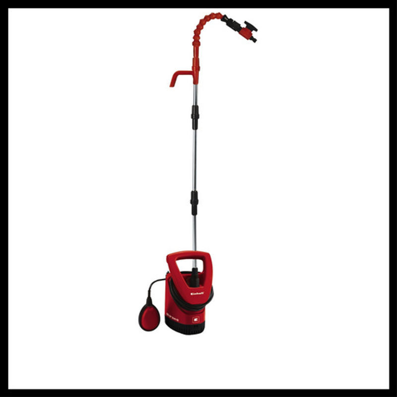 Einhell Regenfasspumpe GE-SP 3546 RB in Rot mit 4600 l/h und 11 m Förderhöhe - Bild 3