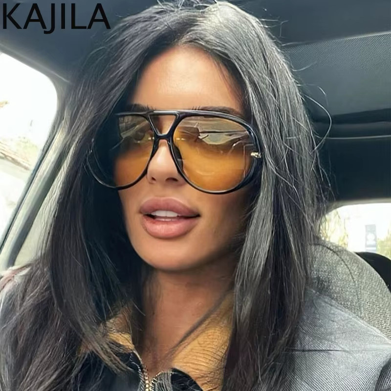 Kajila Sonnenbrille Aviator, Metall, Vollrand, Damen - Bild 3