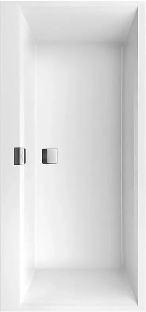 Villeroy & Boch Badewanne Squaro Edge 12 Duo Rechteckig Weiß B/T: 170 x 75 cm - Bild 1