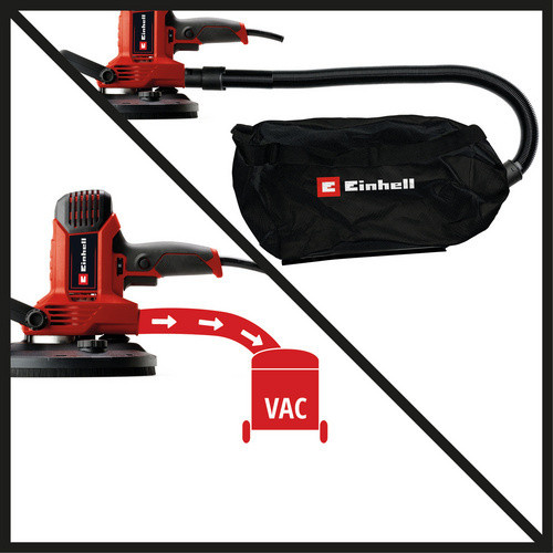 Einhell Trockenbauschleifer TC-DWS 225 in Rot und Schwarz - Bild 6