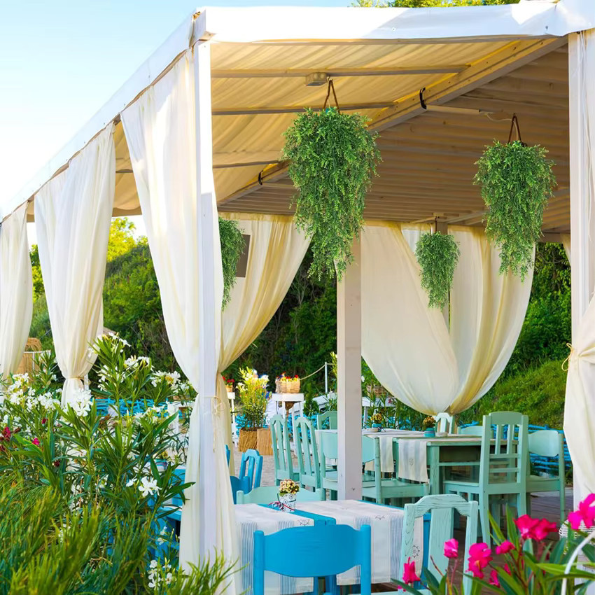 Künstliche Eukalyptus-Pflanze aus Kunststoff für Dekorationen in Vase oder als Kranz für Hochzeit, Garten und Outdoor-Events - Bild 2
