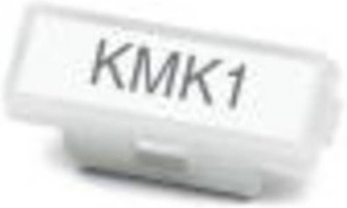 Phoenix Contact KMK 1 Zeichenträger Transparent 100 Stück mit Beschriftungsfläche 25 x 6 mm zur Montage mit Kabelbindern - Bild 1