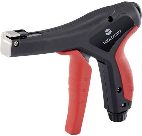 TOOLCRAFT Kabelbinderzange für Polyamid-Kabelbinder von 2,5 bis 4,8 mm in Schwarz und Rot - Bild 1