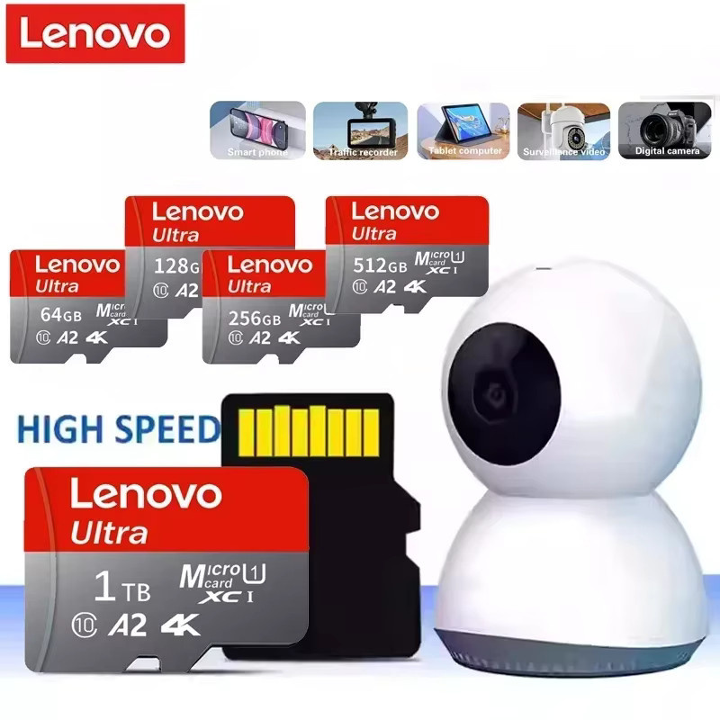 Lenovo Micro-SD-Karte Hochgeschwindigkeits-Speicherkarte U3 V30 für Nintendo Switch 512 GB - Bild 1