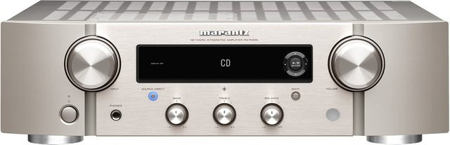 Marantz PM7000N Stereo Vollverstärker in Silber/Gold - Bild 1