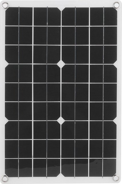 Fishine 50W Faltbares Solarmodul mit monokristallinen Zellen und dualem USB-Ladegerät in Schwarz für Auto, Wohnmobil und Yacht - Bild 1