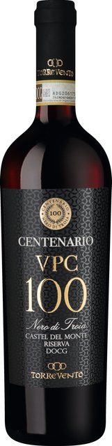 VPC Centenario Nero di Troia Riserva Rotwein, Apulien, 2016, trocken, 0,75 l - Bild 1