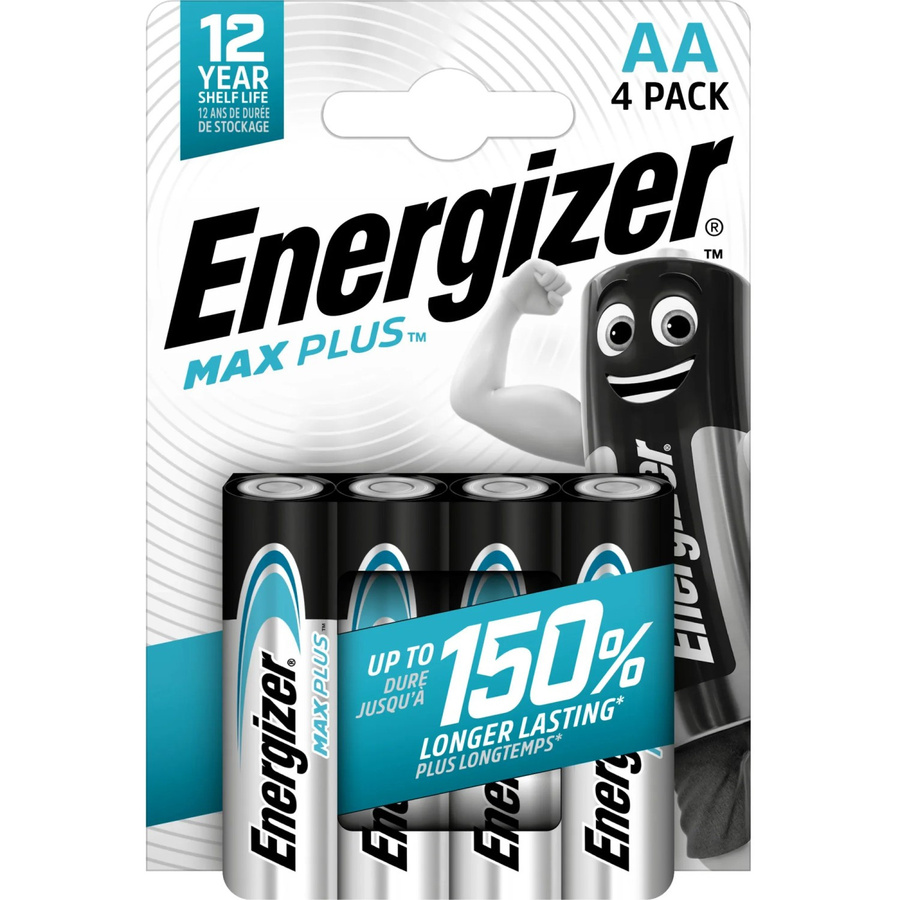 Energizer Max Plus Alkaline AA Mignon Batterien 4 Stück - Bild 2