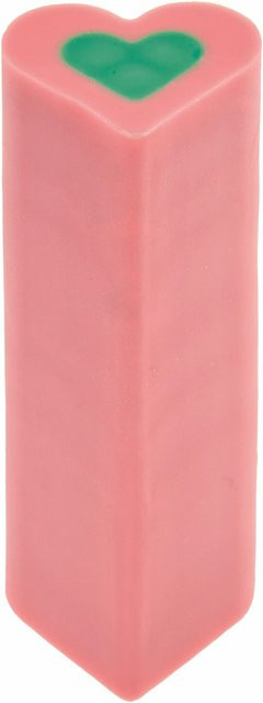 Rico Design x Redfries Radiergummi Eye Candy Herz in Rosa/Grün - Bild 1