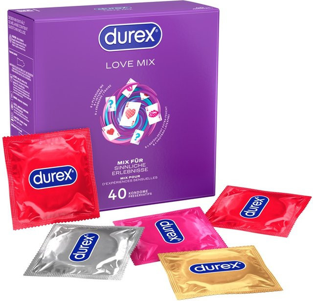 Durex Love Mix Kondom-Set, Unisex - Bild 1