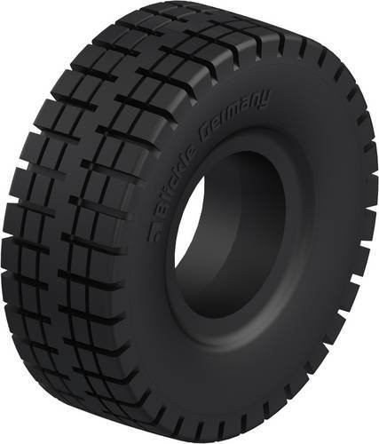 Blickle Reifen Rad BSEV 3.00-4/2.50-4 in Schwarz mit 250 mm Durchmesser und 720 kg Tragfähigkeit - Bild 1