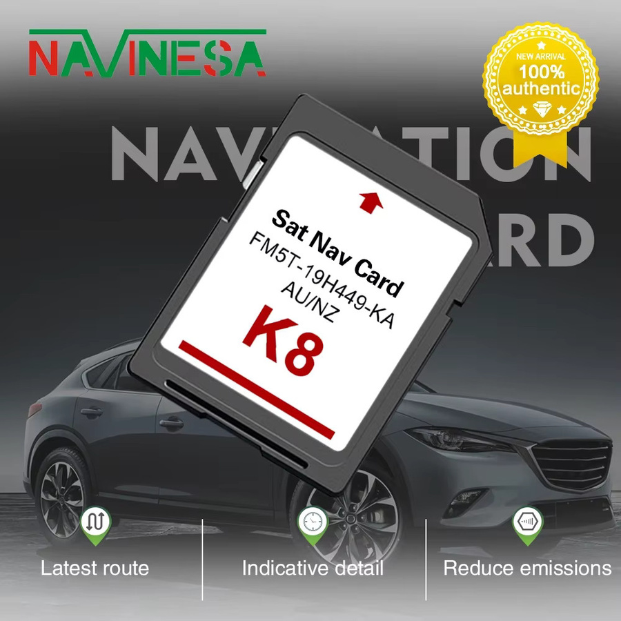 NAVINESA GPS SD-Karte FM5T-19H449-KA mit 8 GB für Ford Sync2 Bildschirme (AU NZ Maps) - Bild 4