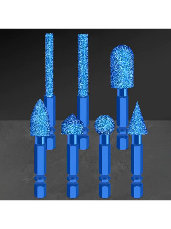 VIBRATITE Beschichtete Schleifbits zur Rostentfernung, Gratentfernung und zum Polieren - Bild 2