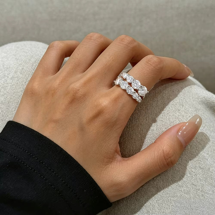 COSYA Ring, 925 Silber, Diamant, Damen - Bild 2