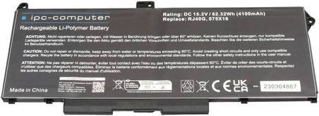 IPC-Computer Notebook-Akku M033W in Schwarz mit 15.20V und 4100 mAh - Bild 1