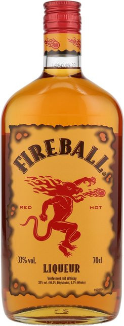 Fireball Likör Zimt- und Whiskygeschmack 0,7 l - Bild 1
