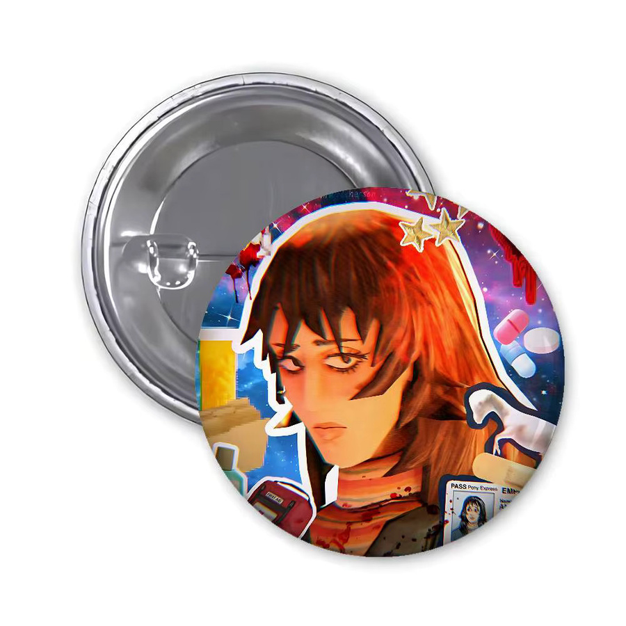 Anstecknadel aus Weichblei, Metall-Badge, Unisex - Bild 6