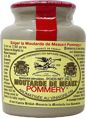 Pommery Moutarde de Meaux Senf mild 250 g - Bild 1