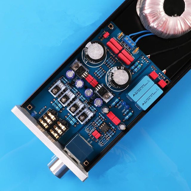 SENGTERBELLE Klassischer HiFi-Kopfhörerverstärker und Stereoverstärker Set 2.0 - Bild 1