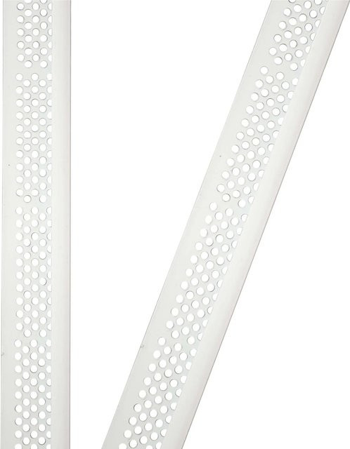 ProfileXXL Abschlussprofil Putzschiene aus PVC in Weiß, B/H/T: 25 mm x 16 mm x 250 cm - Bild 1