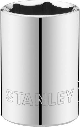 Stanley 1/4 Zoll 6-Kant Stecknuss 13 mm in Silber - Bild 1
