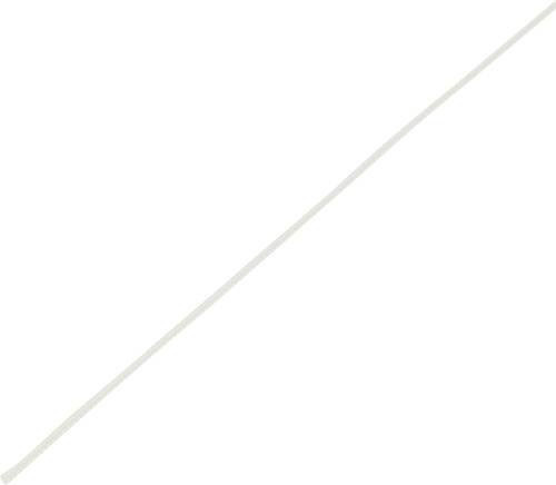 TRU Components Geflechtschlauch Weiß aus PET, Durchmesser: 2 bis 5 mm, Länge: 10 m - Bild 1