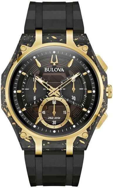 Bulova Chronograph, Quarz, Edelstahl, 44 mm, Herren - Bild 1