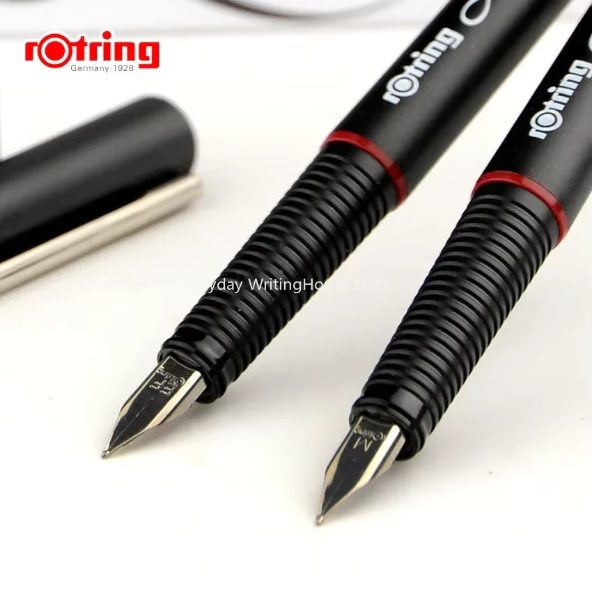 Rotring Original Füllfederhalter in Schwarz mit schwarzer Tinte - Bild 5