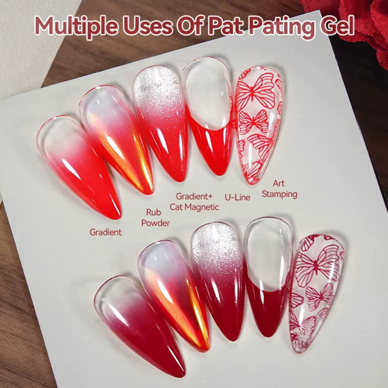 UR SUGAR Gel-Nagellack, rot, glänzend - Bild 4