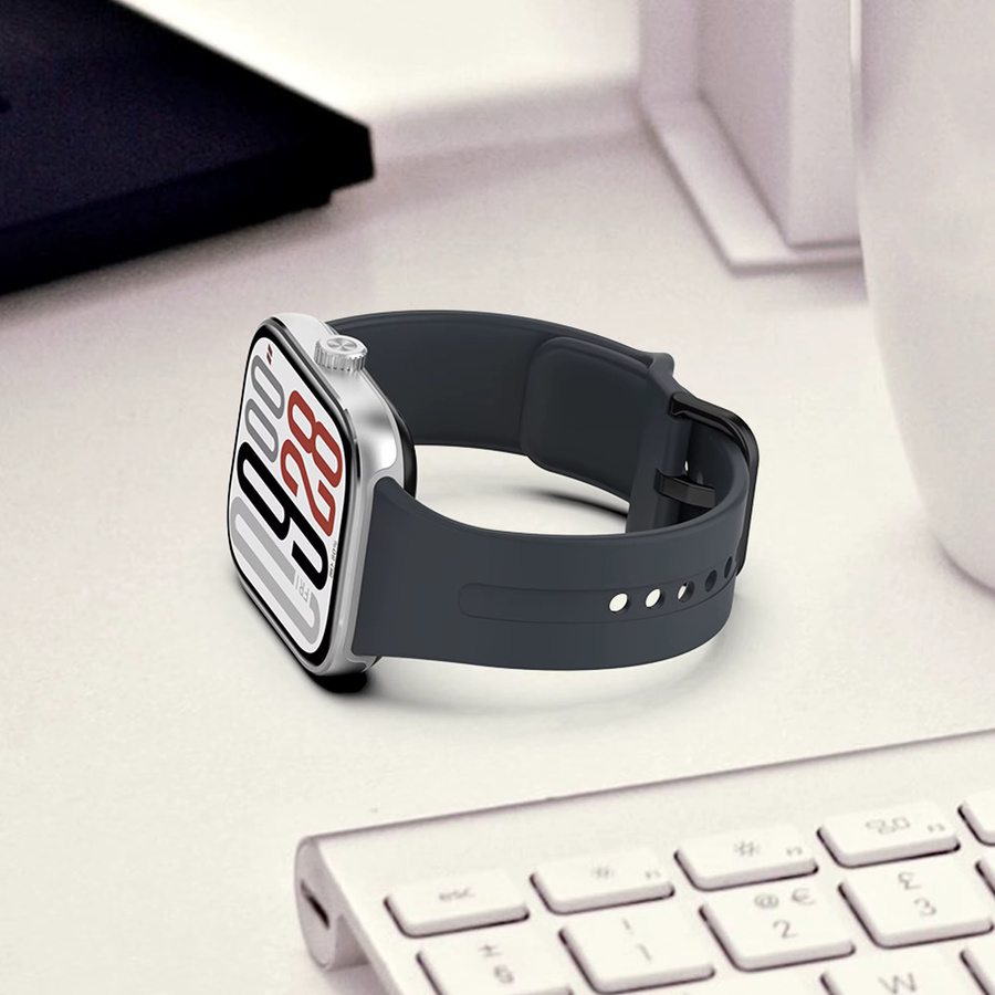 Xiaomi Uhrenarmband Silikon, Schwarz, Unisex - Bild 1