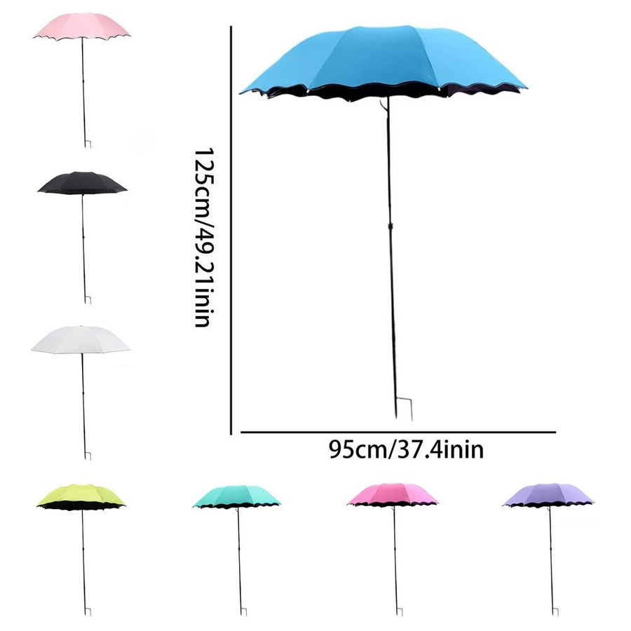 Kanisa Pflanzenschirm als Pflanzensonnenschutz für Garten und Balkon in Rosa, Höhe: 95 cm - Bild 4