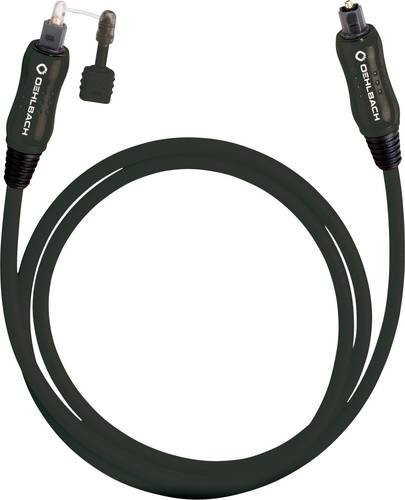 Oehlbach Opto Star Digital-Audio Anschlusskabel Black, Länge: 1,5 m, Toslink auf 3,5 mm Klinke - Bild 2